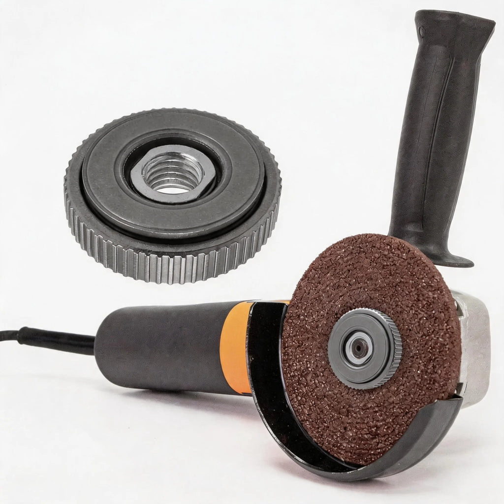 Locking Plate Durable For M14 Angle Grinder Chuck Self Tightening Lock Nuts Angle Grinder Flange Nuts Angle Grinder Accessories Oasis Select