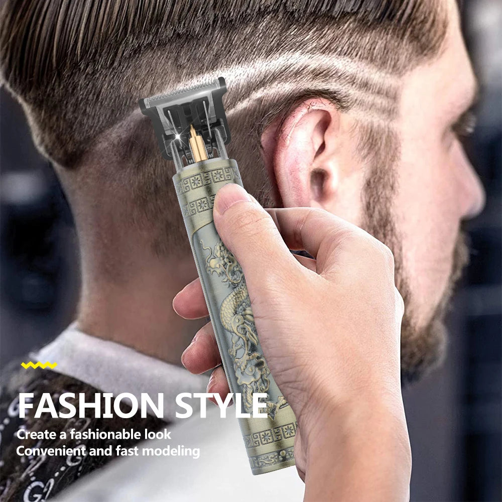 Professional Hair Trimmer Wireless Electric Hair Clipper Beard Shaver Men Hair Cutting Machine Barber For Men Haircut Style Oasis Select