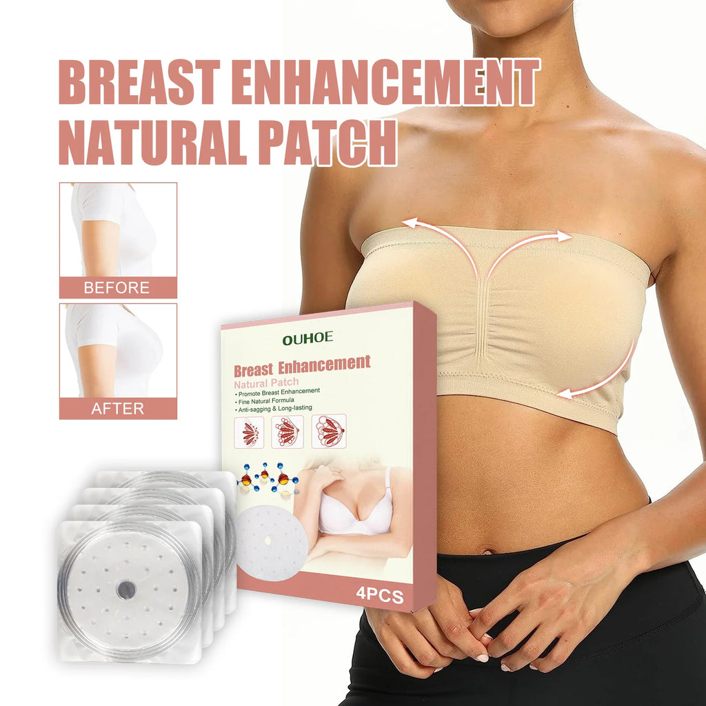 Anti-Sagging Breast Patches Enlargement Lifter Breast Richness Boobs Growth Increase Elasticity Plumping Firming Chest Care 4pcs Oasis Select