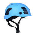 Rock Climbing Guardian Outdoor Safety Helmet With Headlamp clip for Climbing Abseiling Canyoning Mountaineering Caving Oasis Select Blue