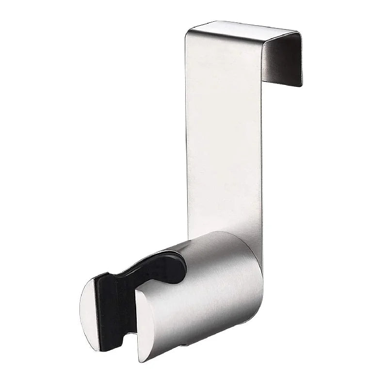 1PC Sprayer Hook Holder Free Nail Stainless Steel Toilet Bathroom Attachment Wall Shower Head Holder Oasis Select Brushed Nickel