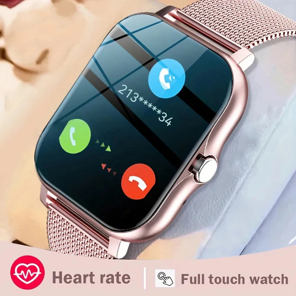 1.44" Touch Smartwatch – Bluetooth Calls & Fitness Tracker