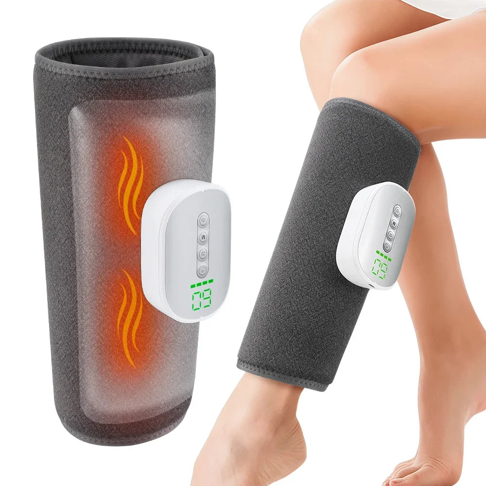Heated Air Compression Calf Massager | 4 Modes & 8 Levels