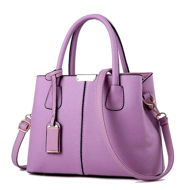 JETTING Women's PU Leather Tote Shoulder & Crossbody Bag