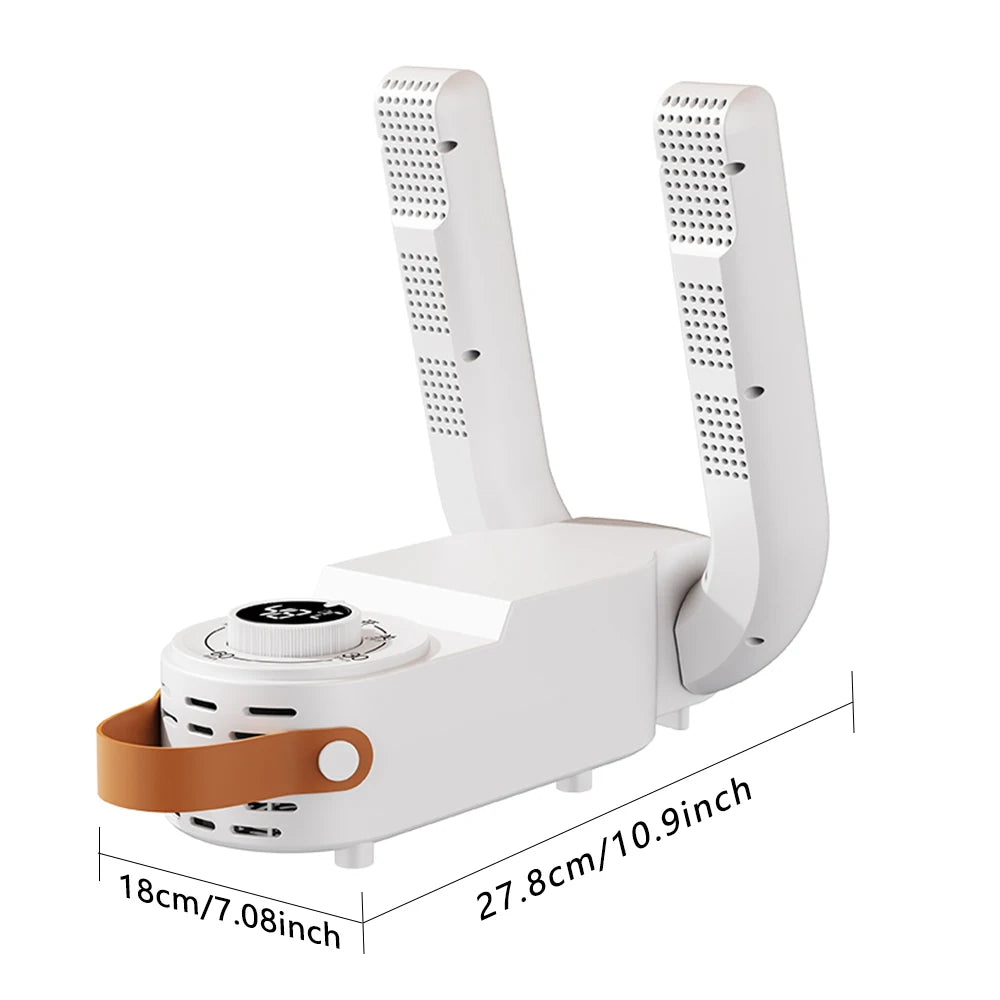 AFDEAL Portable Mini Clothes & Shoe Dryer 200W – Travel Ready
