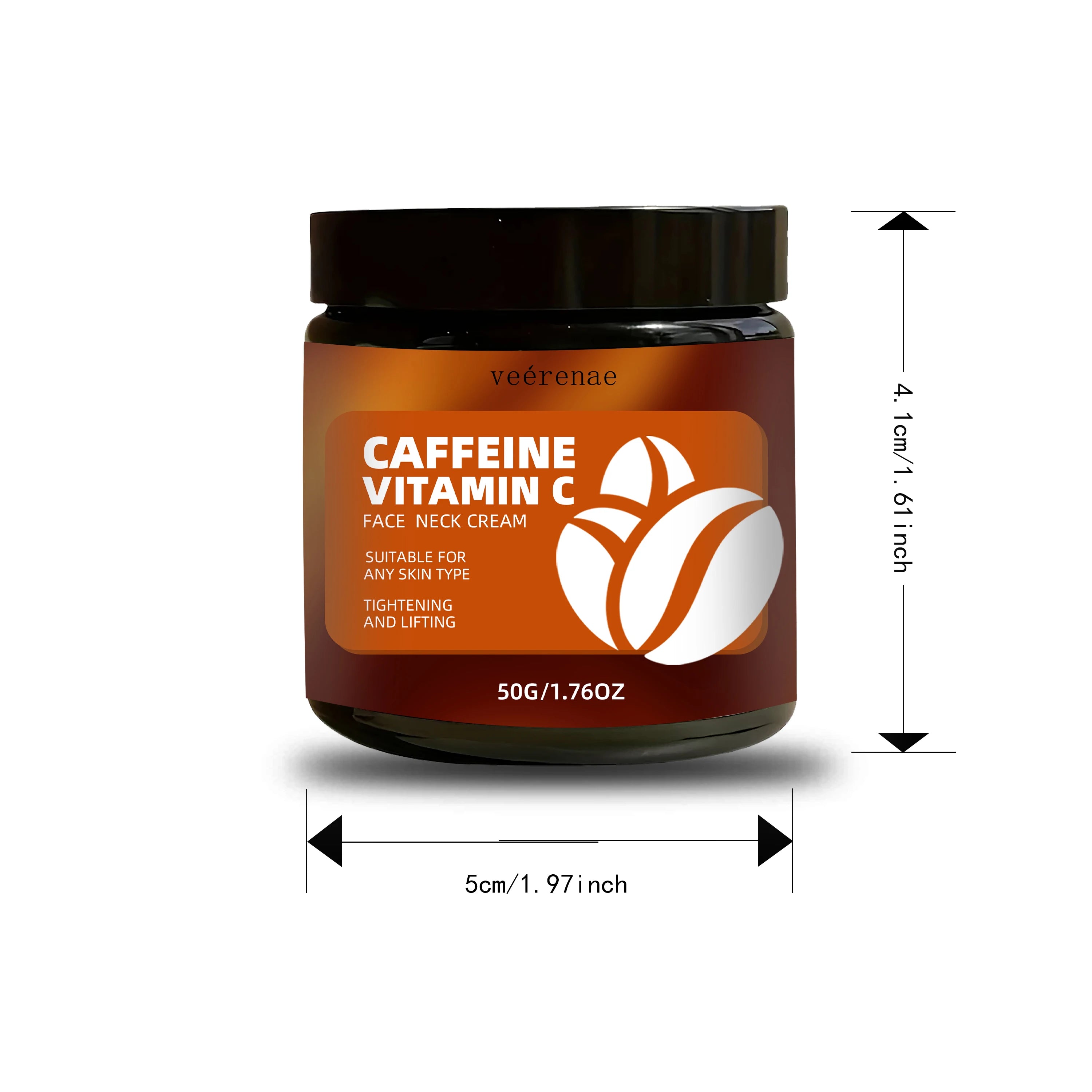 Caffeine Vitamin C Face & Neck Cream – Lifting & Firming Face & Neck Cream Oasis Select 50g