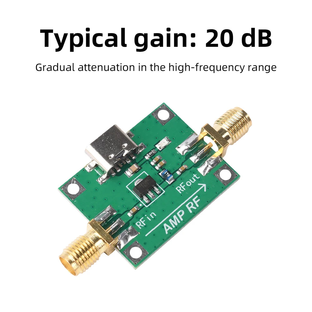 SBB5089 Original Chip RF Amplifier 5MHz-6GHz Broadband 20dB Gain 5V for Radio Communication RF Testing and Signal Transmission Oasis Select