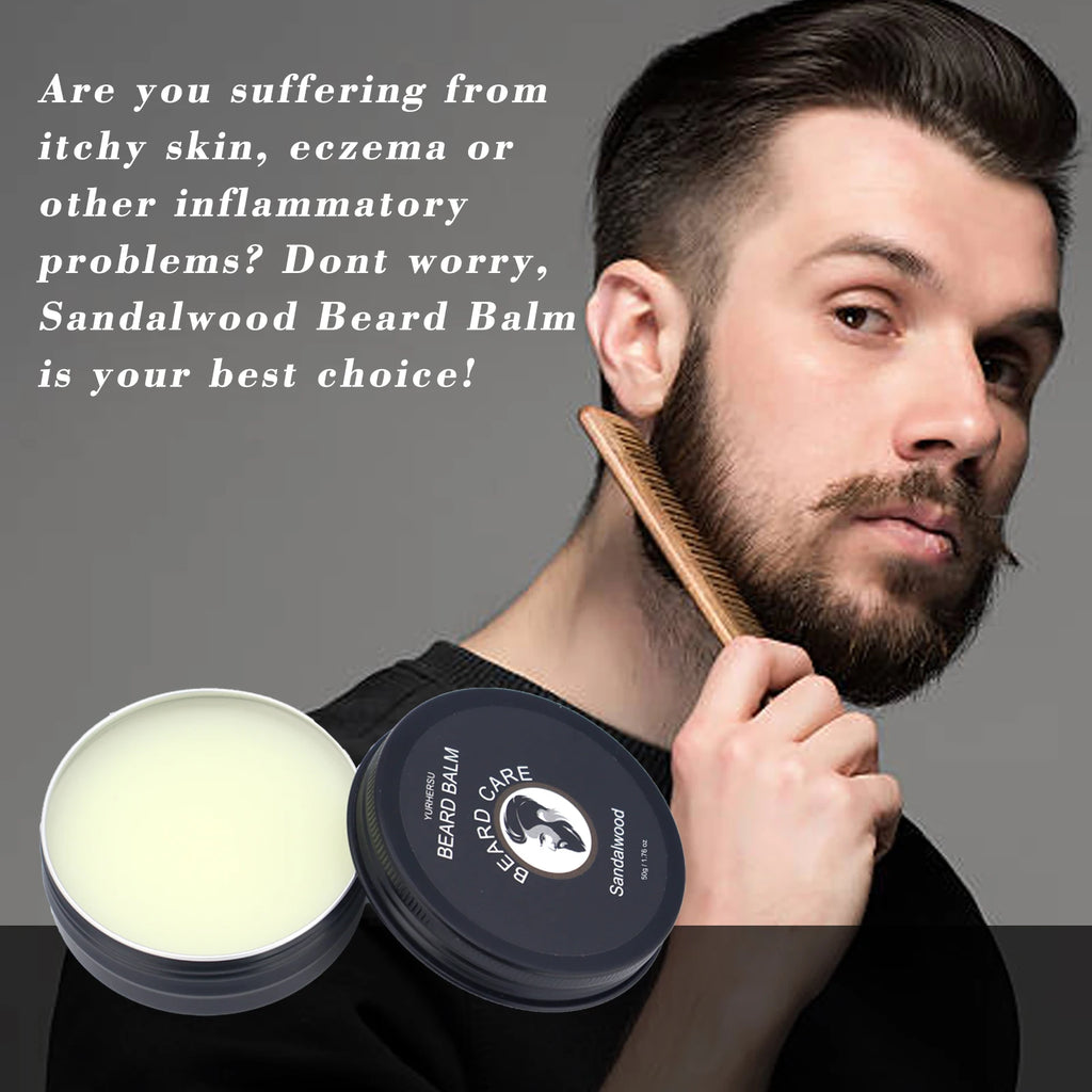 Men's Beard Shaving Cream – Smooth, Soft & Moisturising 50g