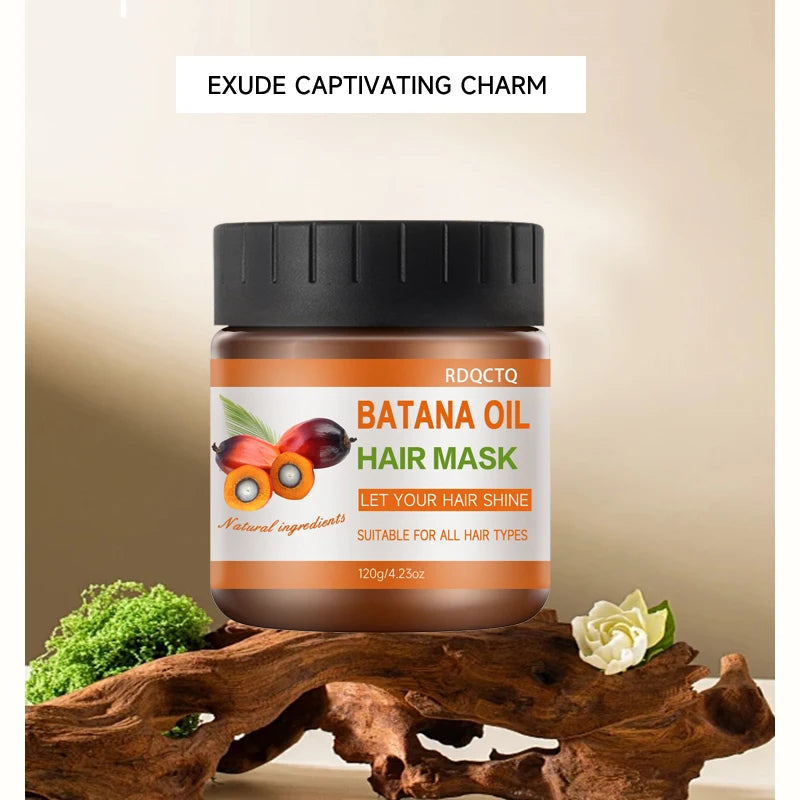 120g Batana Oil Hair Mask – Shine & Deep Nourishment Treatment Hair Nourishing Mask Oasis Select