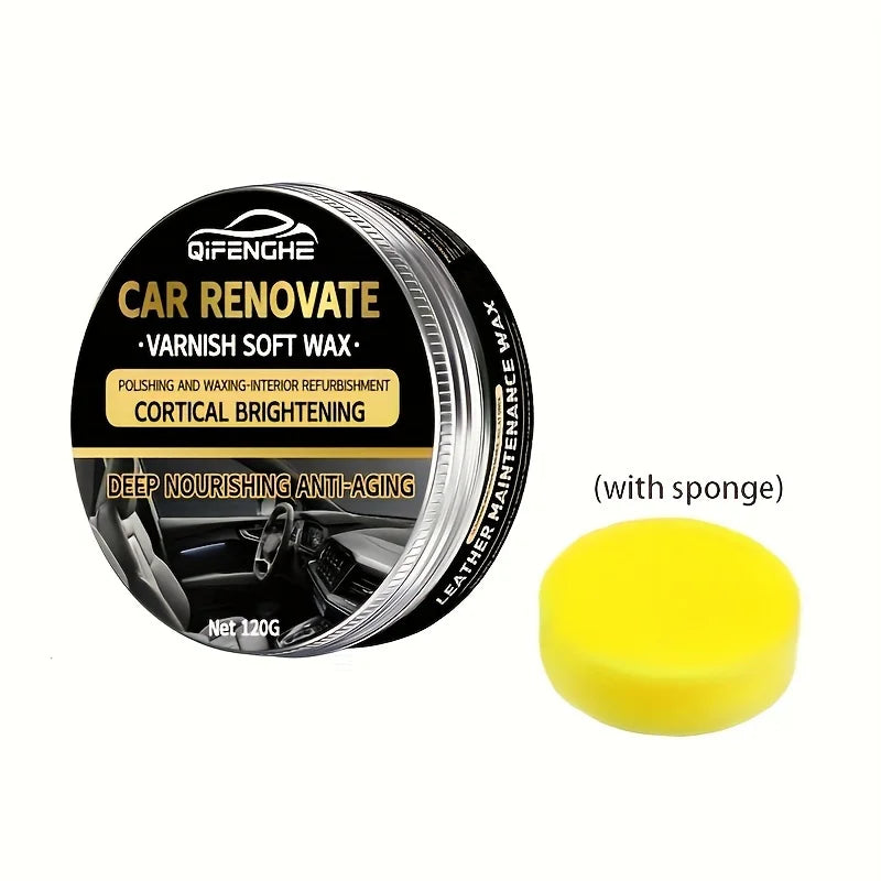 Car Interior Wax – Leather, Plastic & Dashboard Polish