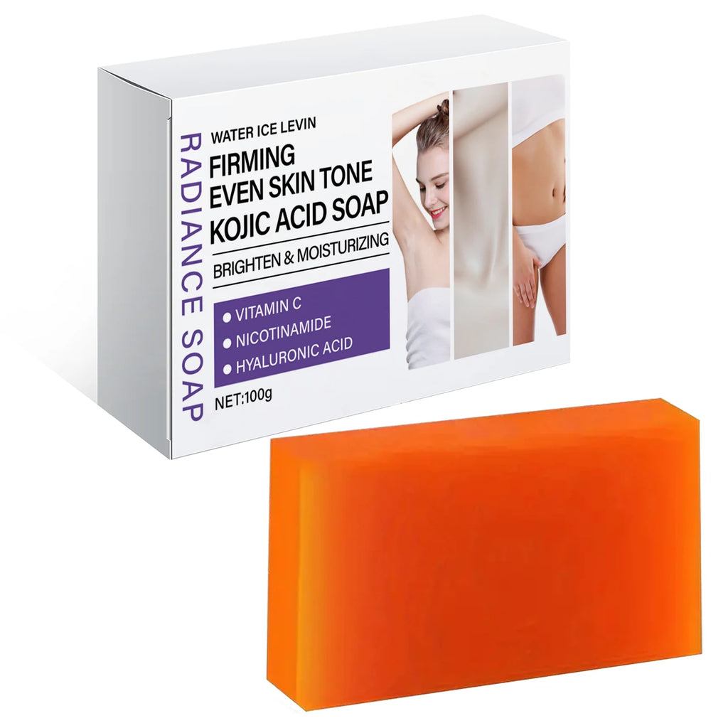 Kojic Acid Soap with Vitamin C & Niacinamide – Skin Brightening Bar Brightening Bar Soap Oasis Select Milk 100g