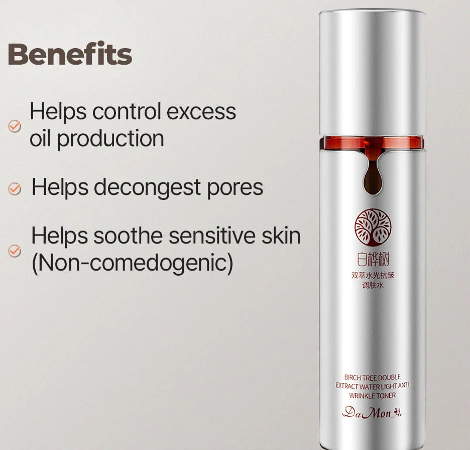 Birch Tree Extract Anti-Wrinkle Hydrating Toner 120ml