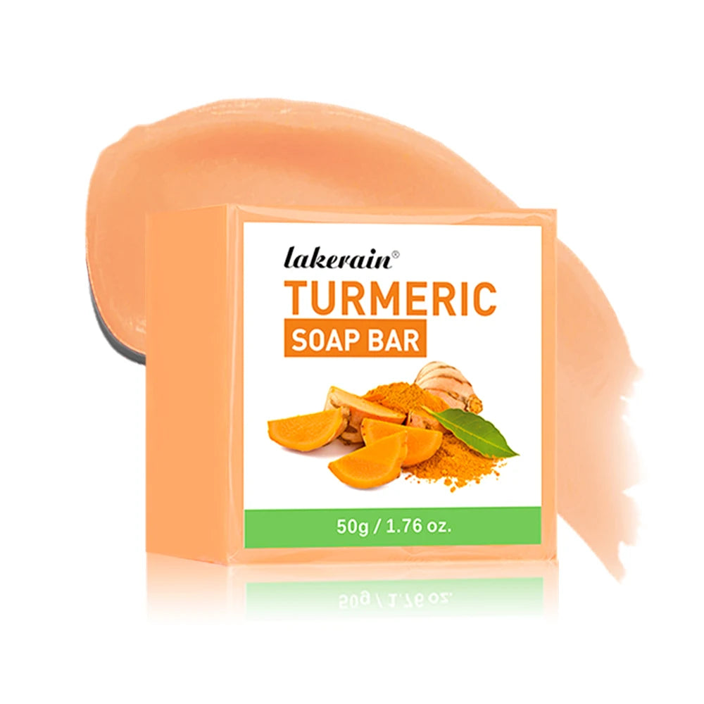 Turmeric Lemon Acids Kojic Acid Soap Handmade Natural Skincare Bar for Moisturizing Exfoliating Body and Face Oasis Select 1pc