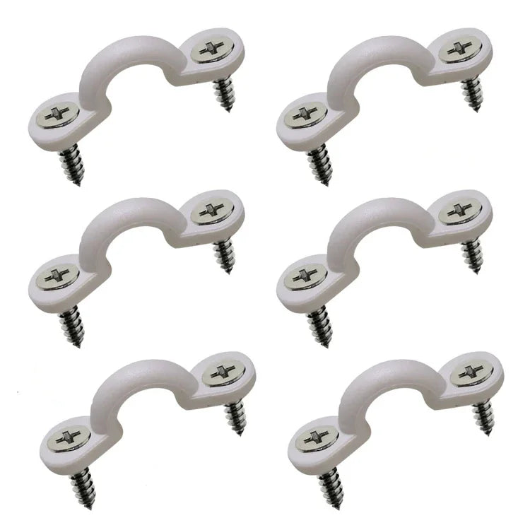 Kayak Nylon Pad Eyes With Stainless Screws Canoes Boat Deck Loops Tie Down Pad Oasis Select 6 Piece White