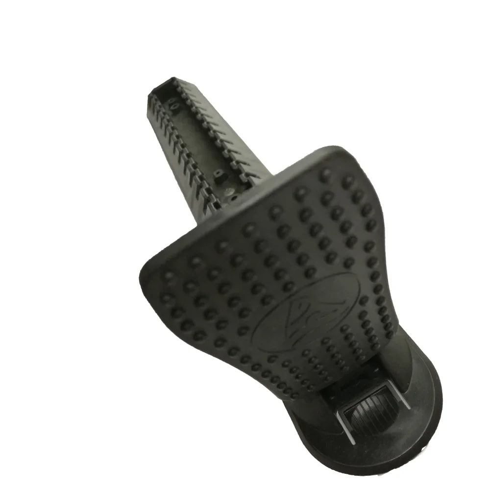 2Pcs Black Kayak Foot Brace Pedal Kit Replacement Pegs Set Nylon Inflatable Boat Rowing Boat Canoe Toe Pilot Foot Oasis Select