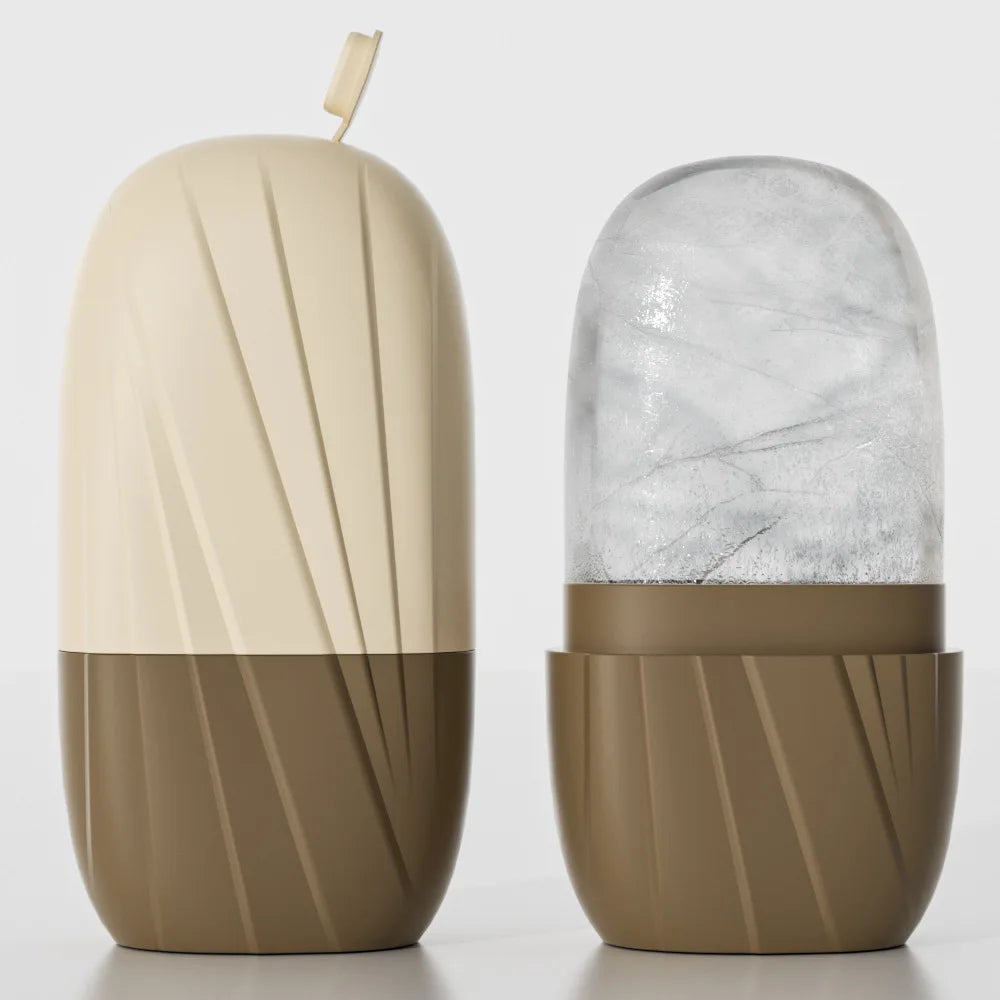 Face Ice Roller & Silicone Ice Tray – Reusable Cooling Massager