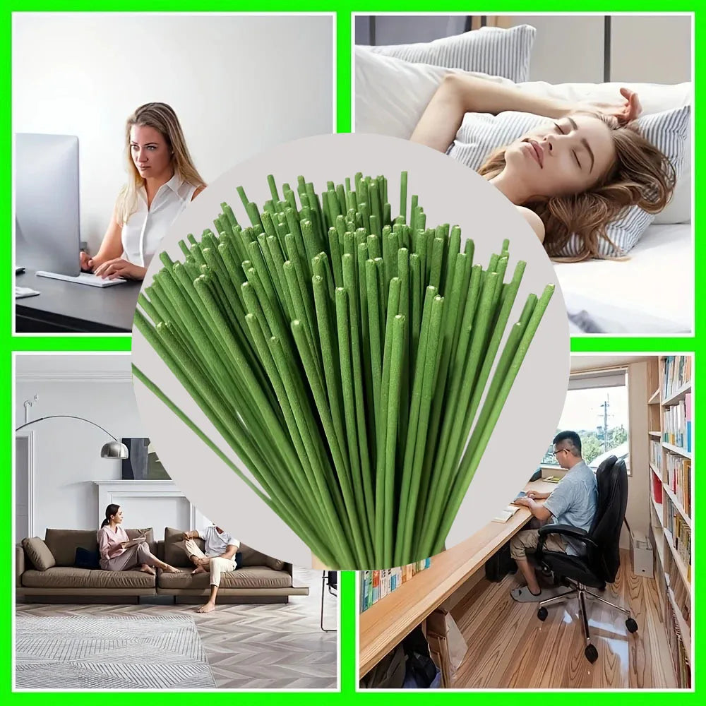 45 Min Burn Citronella Incense Sticks Lemongrass Scent Air Purifying for Camping Patio Holiday Decor Halloween Christmas Easter Oasis Select