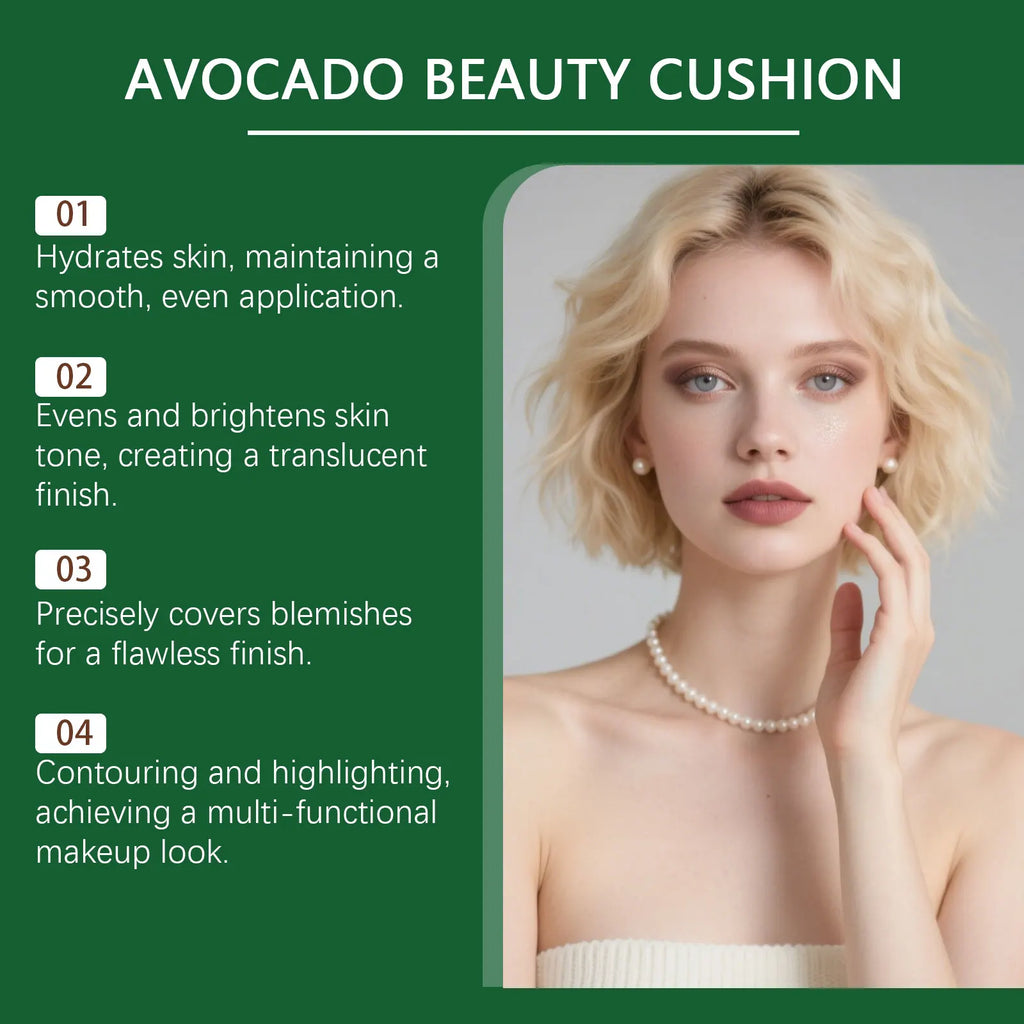 Deep Skin Tone Radiance Cushion Cream, long-lasting and transfer-resistant, naturally adheres to the skin with a lightweight, Oasis Select