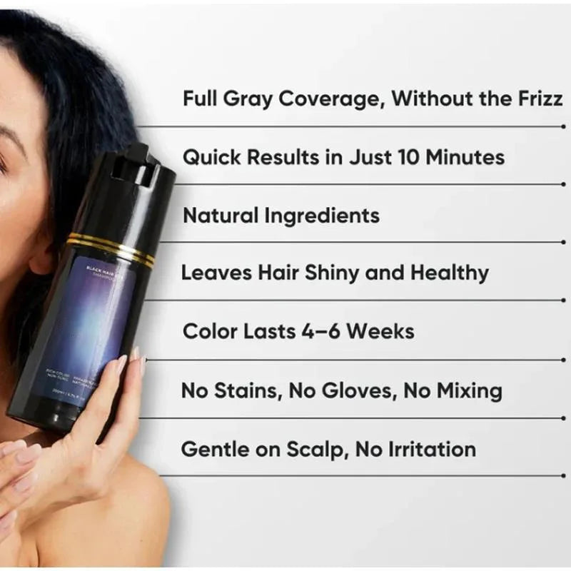 3-in-1 Hair Dye Shampoo – Color, Nourish & Oil Control Hair Dye Shampoo Oasis Select