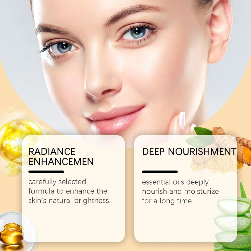 Turmeric Facial Essential Oil Repair Firming Deep Cleansing Soap Even Skin Tone Cream for Face Reduce Dullness Nourish Skin Care Oasis Select