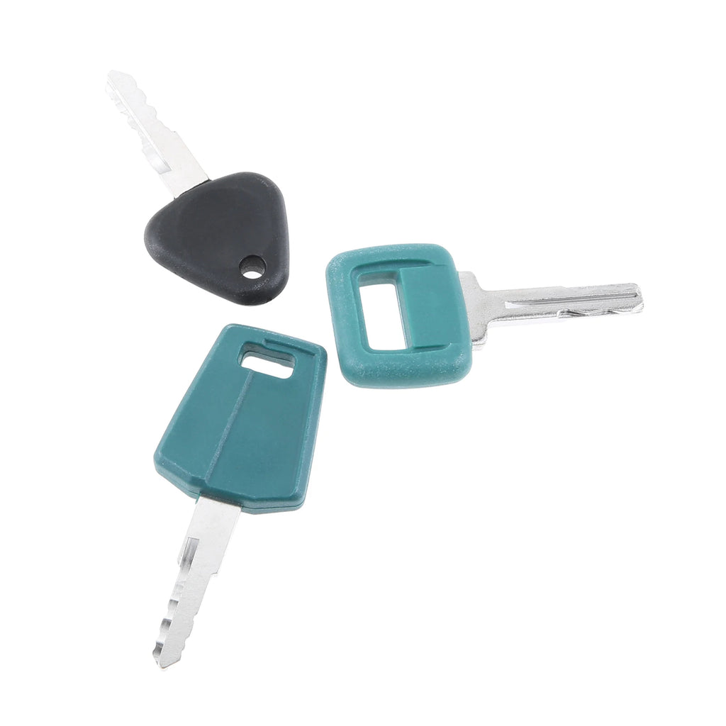 3Pcs Keys Set 777&C001&17225331 Fits for Volvo Loader Tractor Trucks,articulated Trucks,excavators,high Temperature Resistant Oasis Select