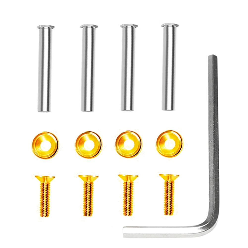 4-Pack PC Chassis Fan Screws with Spacer & Tool – Quiet Mount PC Fan Mount Screws Oasis Select