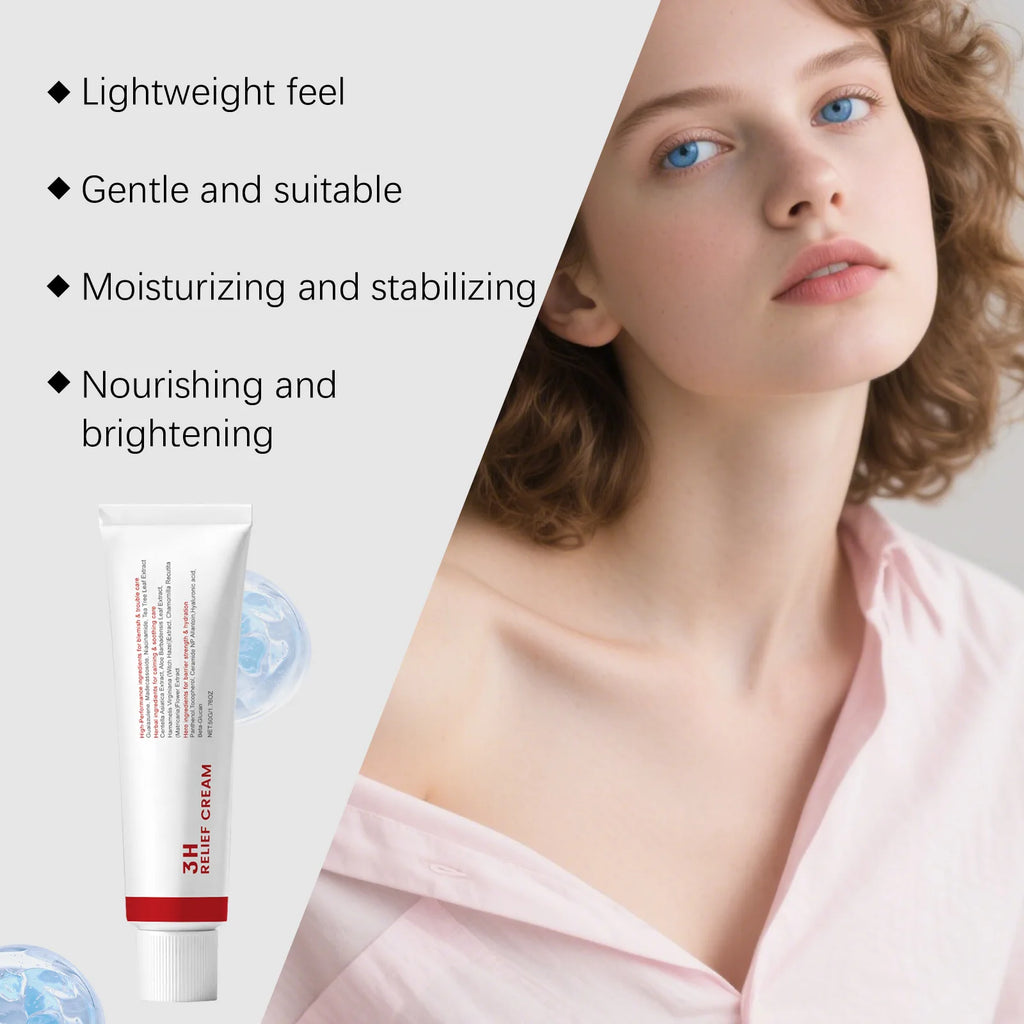 Centella Nicotinamide Skin Cream Strengthen Skin Barrier Moisturize Dry Skin Calm Sensitivity Smooth Fine Lines Skin Care Creams Oasis Select