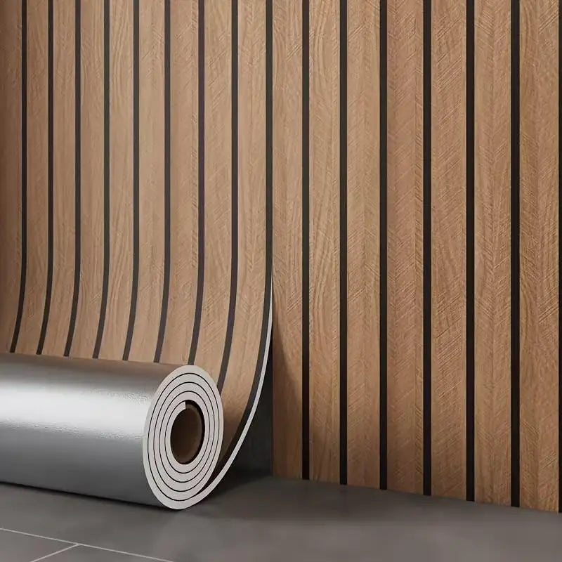 1pcs Thick Brown Grid Peel And Stick Wallpaper Faux Plaid Design Waterproof Ideal For Walls Ceilings Home Decor Oasis Select 3mx40cm 01
