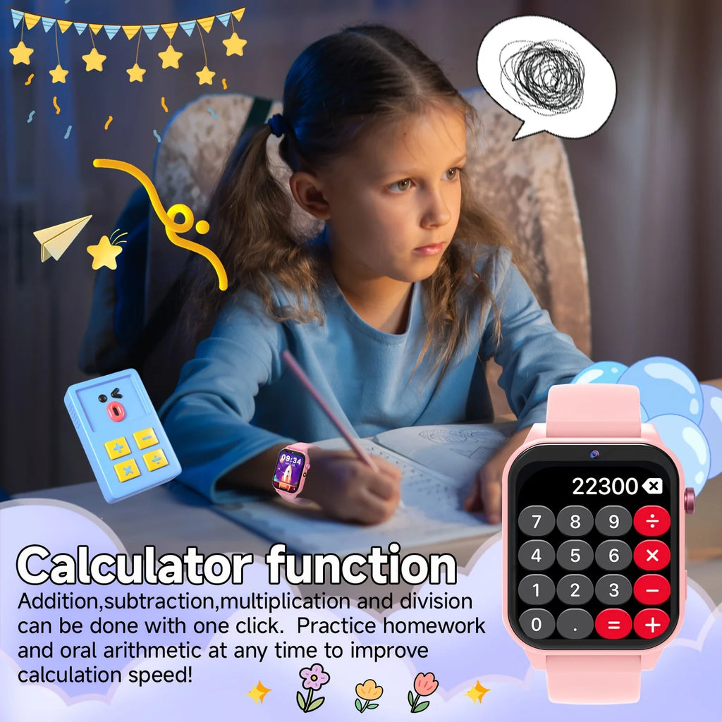 ERUN Kids Smart Watch – Educational Games & Pedometer Ages 3+