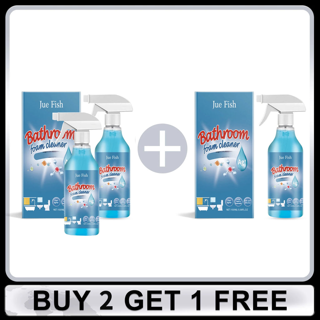 Bathroom Foam Cleaner Stubborn Grime Remover Rust Soften Scale Wall Joint Mold Cleaning Ceramic Tile Water Stain Scale Cleaner Oasis Select Buy 2 Get 1 Free