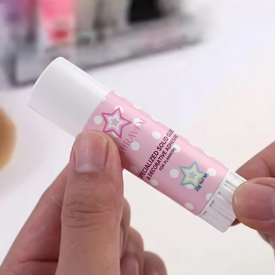 High Viscosity Solid Glue Stick for Scrapbooking DIY Journaling Stationery School Office Supplies Paper Craft Adhesive Pen Oasis Select