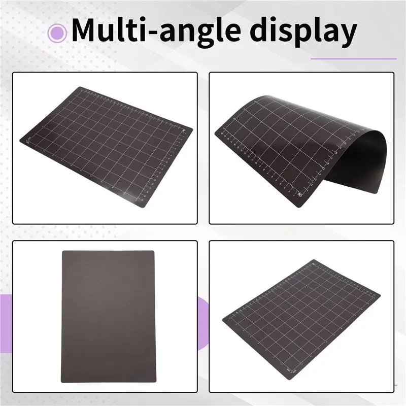 LIKE WISH 2Pcs 9Inch W 12.5Inch L Magnetic Cutting Shim Grid Magnetic Shim Embossing Machine Die Pads Magnetic Shim For Die Cutt Oasis Select
