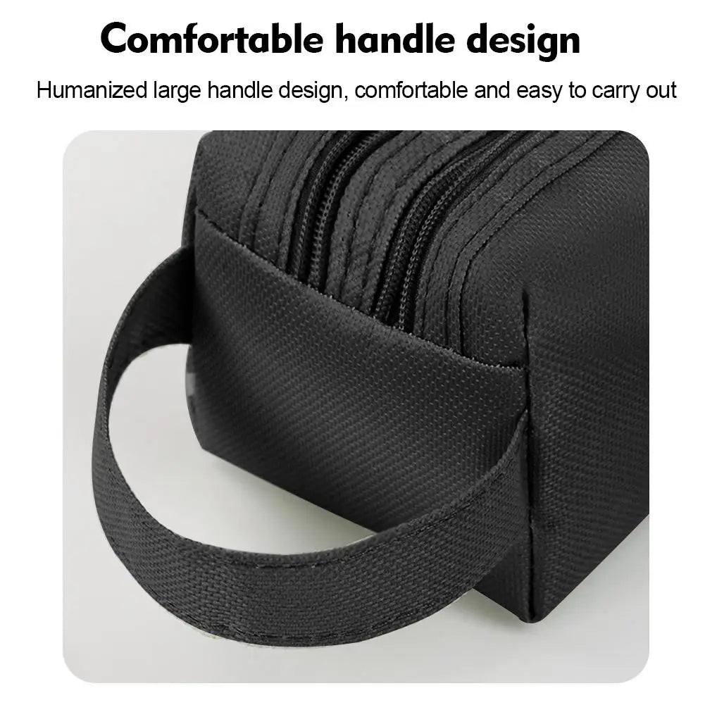 Large Capacity Double Layer Oxford Cloth Pencil Case Pencil Case Oasis Select