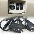 Dual USB AUX Flush Mount Panel Cable 150cm – Car & Boat