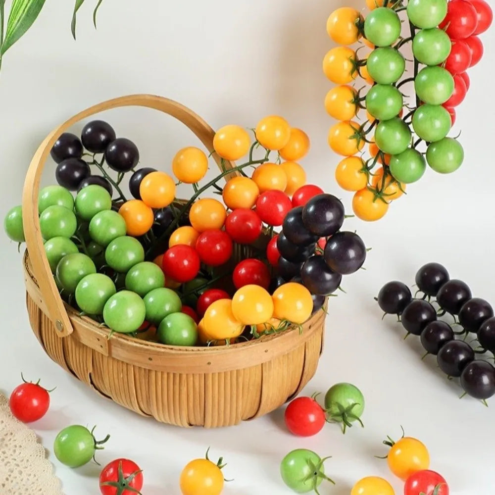 Foam Artificial Tomato String Garland | Farmhouse Home Decor