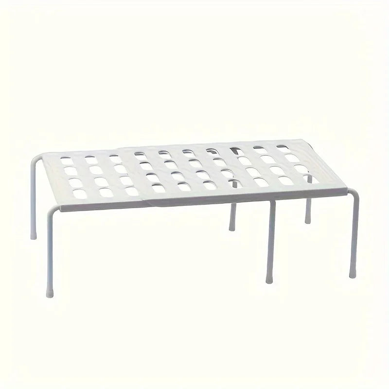 Adjustable Plastic Shoe Rack Multi-Tier Storage Organizer Space Saving for Sneakers Slippers Home Dorm Closet White Gray Modern Oasis Select