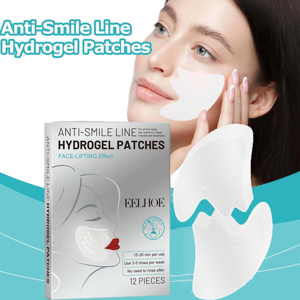 Smile Lines Patch Nasolabial Folds Patches Anti-Smile Line Lifting Firming Facial Skin Fade Fine Lines Marionette Lines Hydratin Oasis Select