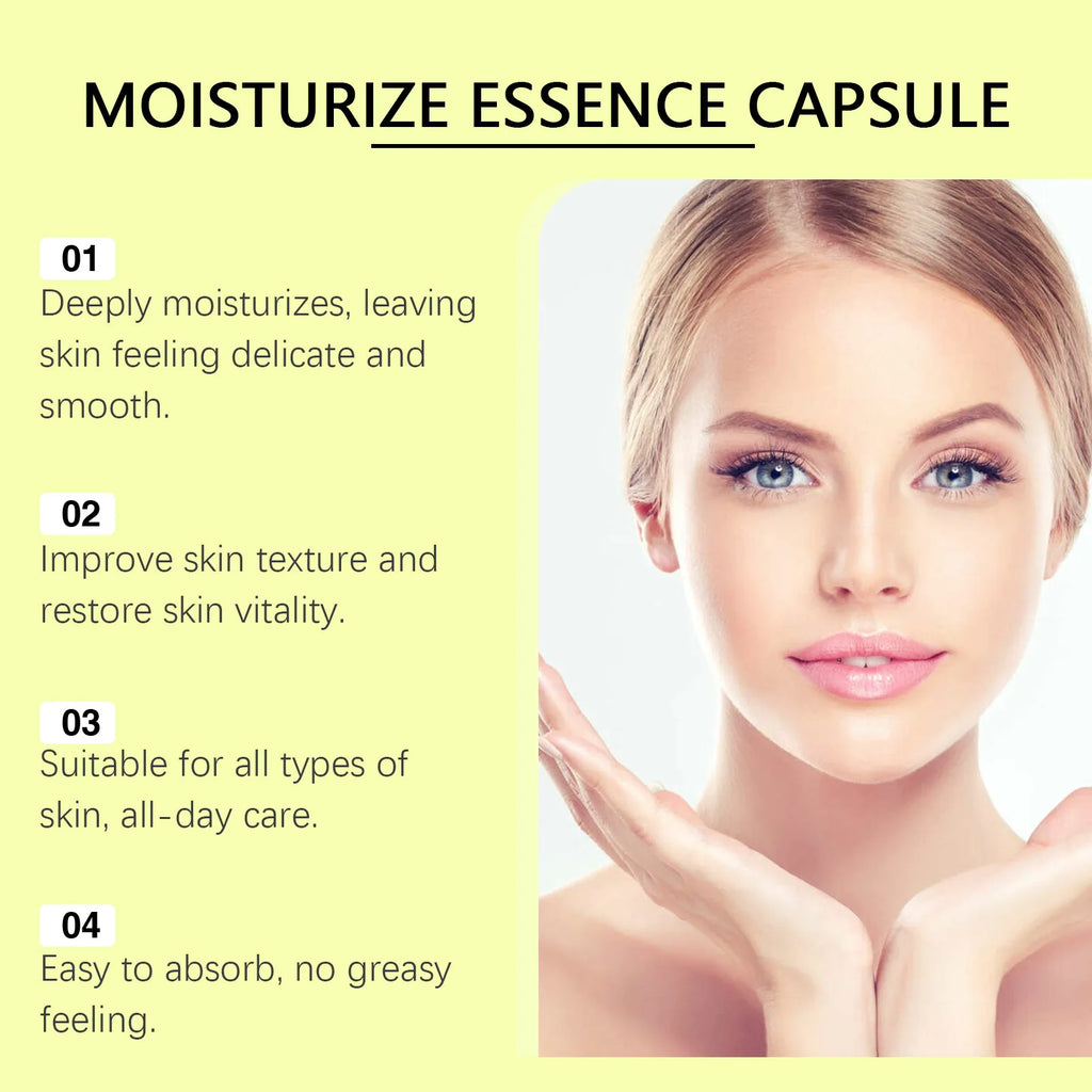 EELHOE Vitamin E Face Serum Capsules – Brighten & Firm 60pc Face Serum Capsules Oasis Select