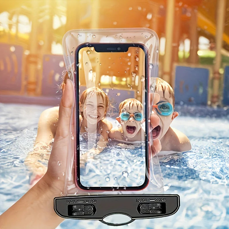 Waterproof Phone Pouch Seal Design Dry Safe Protective Bag Outdoor Beach Travel Phone Storage Case Oasis Select