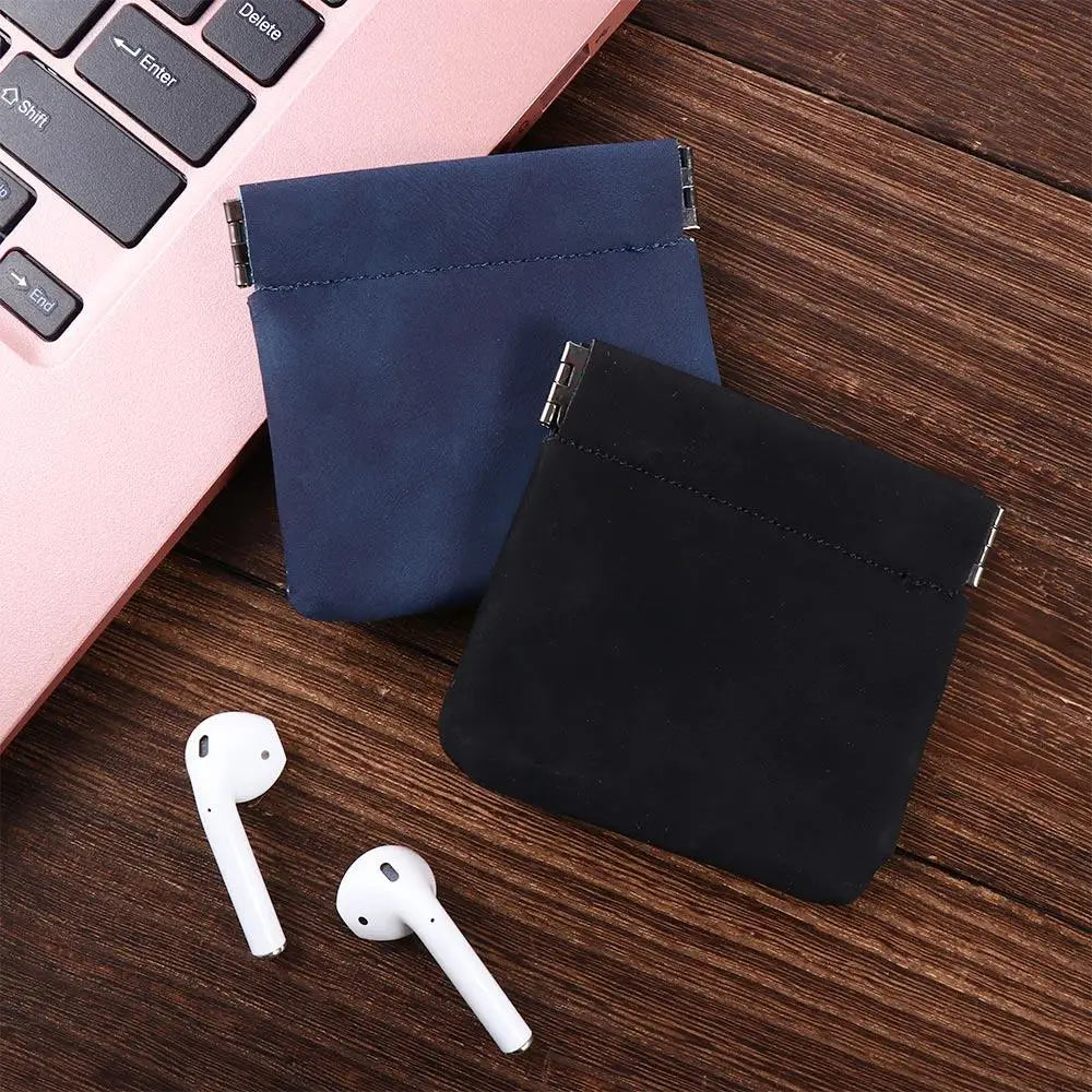 Earphones Storage Bag USB Data Cable Organizer Headphone Accessories memory Card Pouch Mini Purse Coin Key Bag Oasis Select