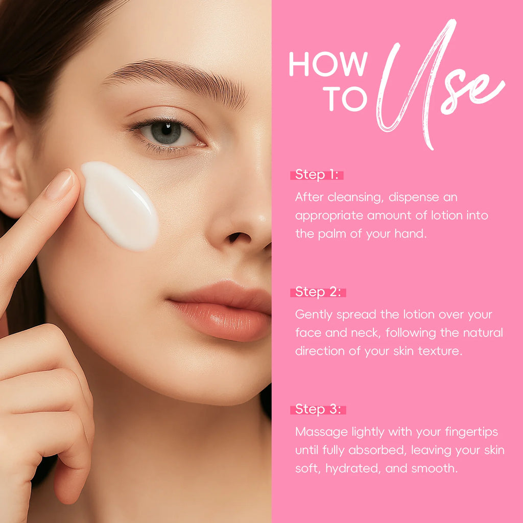 LAIKOU Sakura Face Lotion – Moisturizing Pore-Minimizing Essence Face Moisturizing Lotion Oasis Select