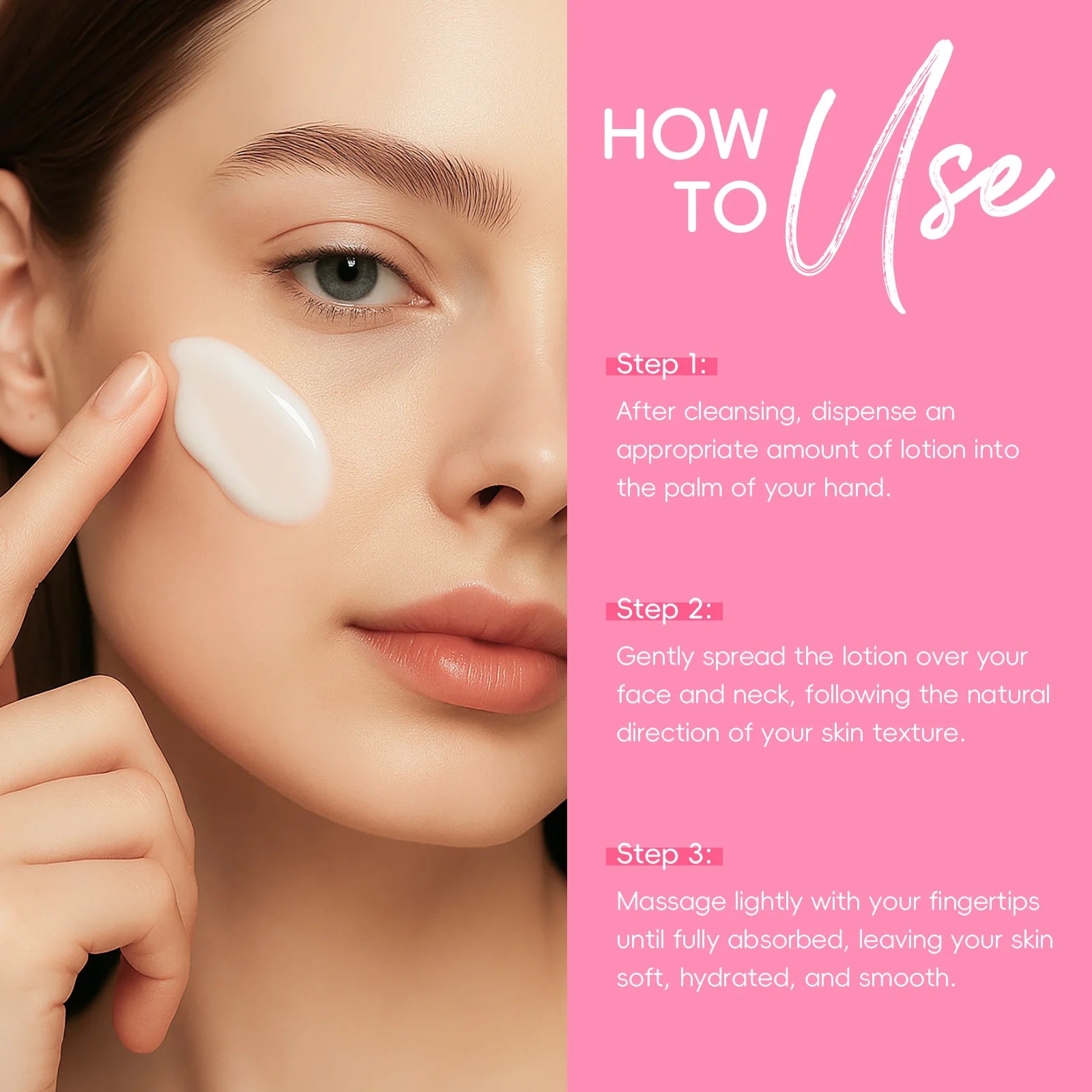 LAIKOU Sakura Face Lotion – Moisturizing Pore-Minimizing Essence Face Moisturizing Lotion Oasis Select