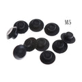10Pcs Hex Socket Allen Bolt Screw Nut Hexagon Head Cover Cap Protector M4,M5, M6, M8, M10,M12 Oasis Select M5