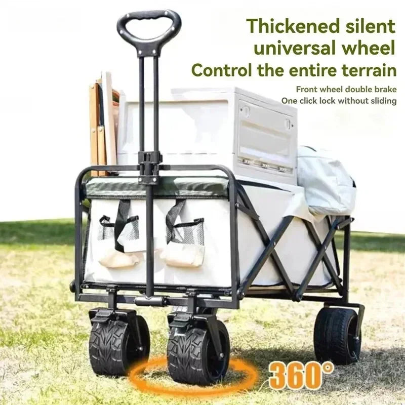 Camping Carts, Foldable Outdoor Storage Carts, Picnic Carts, Camping Trailers, Storage Carts, Pull Rods, and Small Carts Oasis Select