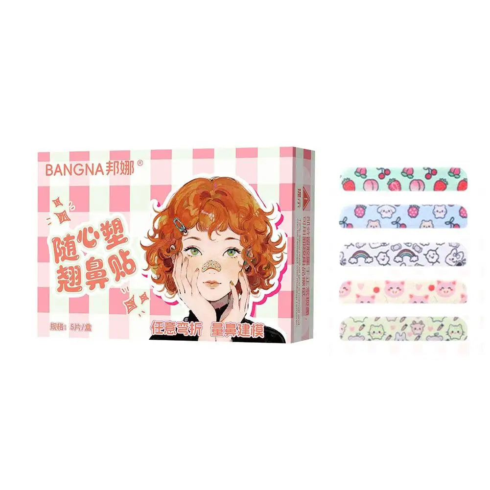 Reusable Nose Lift Strips 5/10PCS Nose Shaping Sticker Nose Up Lifting Tape For Nose Reshaping Contouring Cosmetic Tools Oasis Select A China