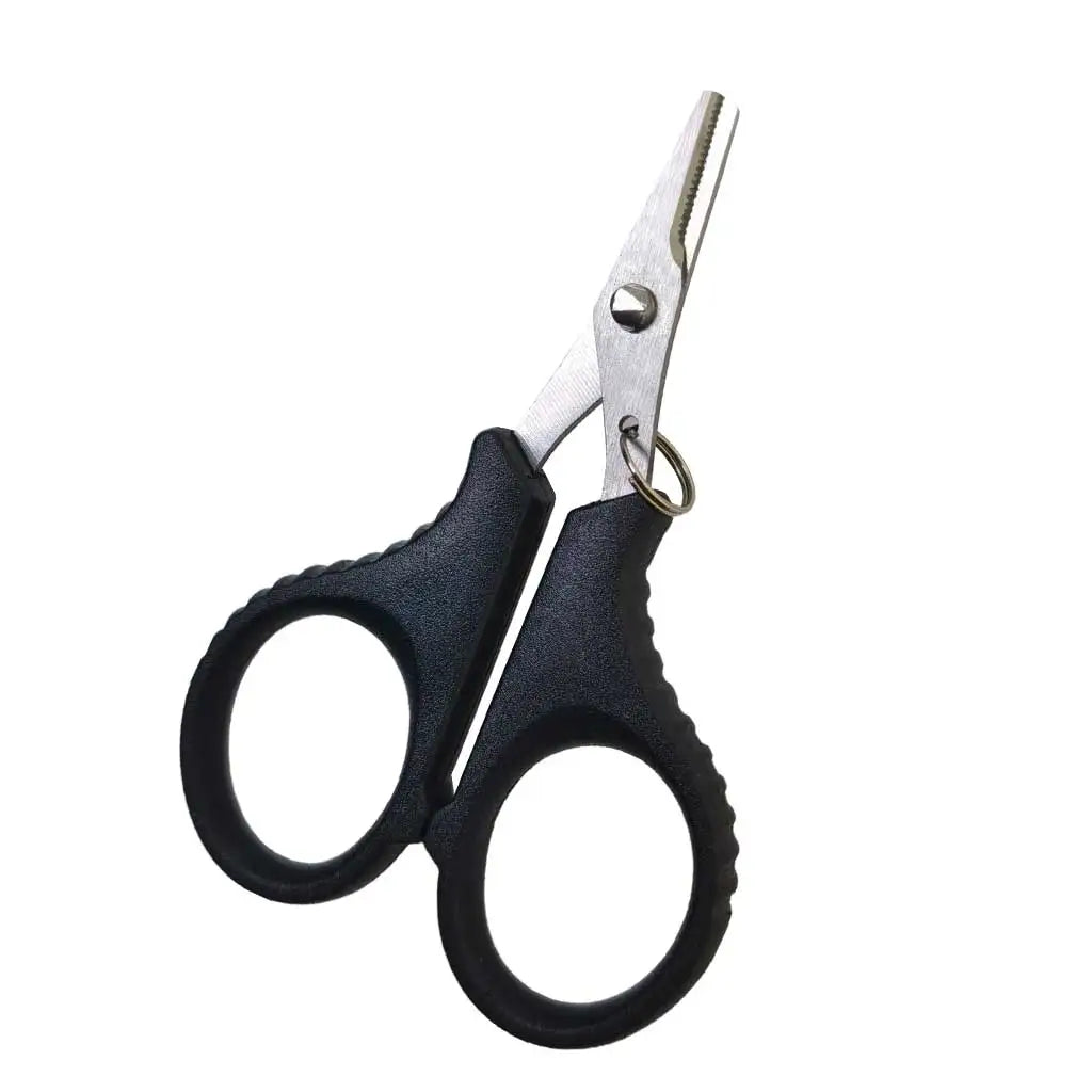 3-Pack Professional Stainless Steel Fishing Scissors Heavy Duty Line Cutter For Braided PE & Braided Line Oasis Select