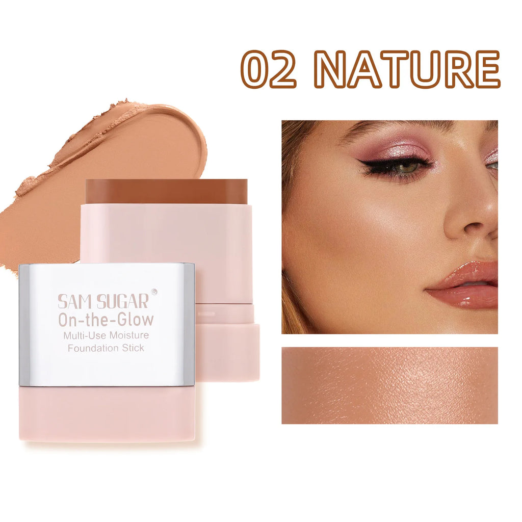 SAM SUGAR Foundation Stick – Waterproof, Oil Control & Concealer