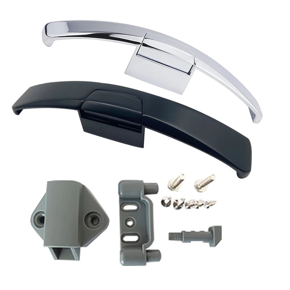 Furniture Cabinet Door Curved Handle Lock Bounce Lock Yacht RV Cabinet Door Handle Locker Door Lock Wall Cabinet Handle Locks Oasis Select