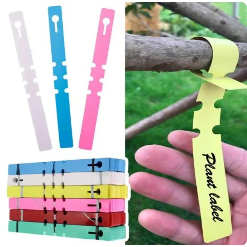 Waterproof plant tag Plastic plant Hanging tag Gardening plant tag tool plant labels garden sign planters for outdoor plants Oasis Select