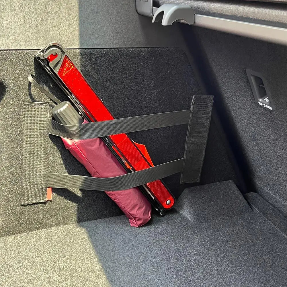 Car Trunk Elastic Organizer Strap | Adjustable Fixing Belt